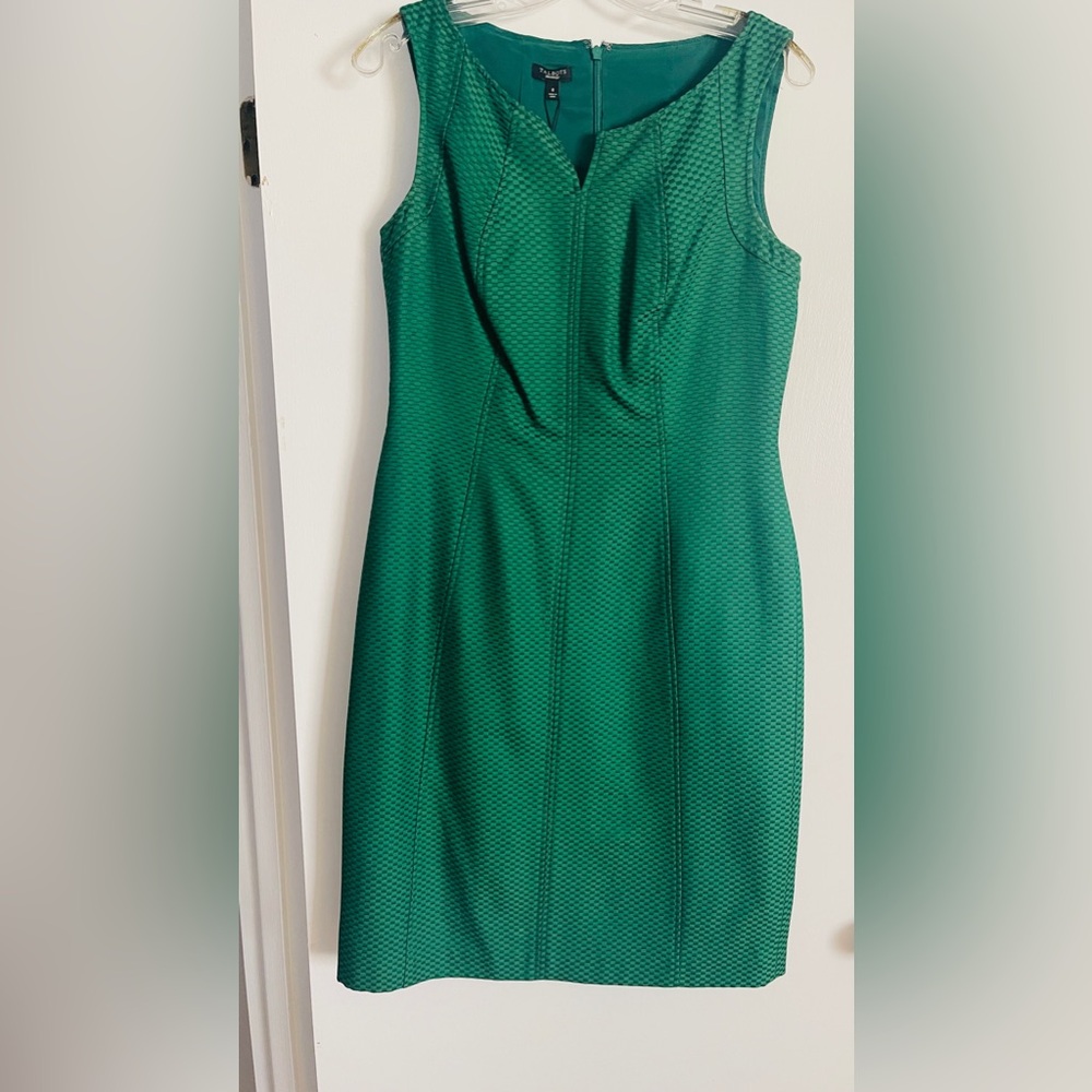 Talbots Green Sleeveless Dress